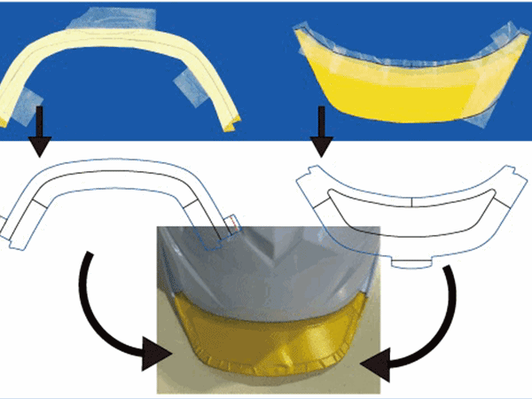 現物からの図面作成
